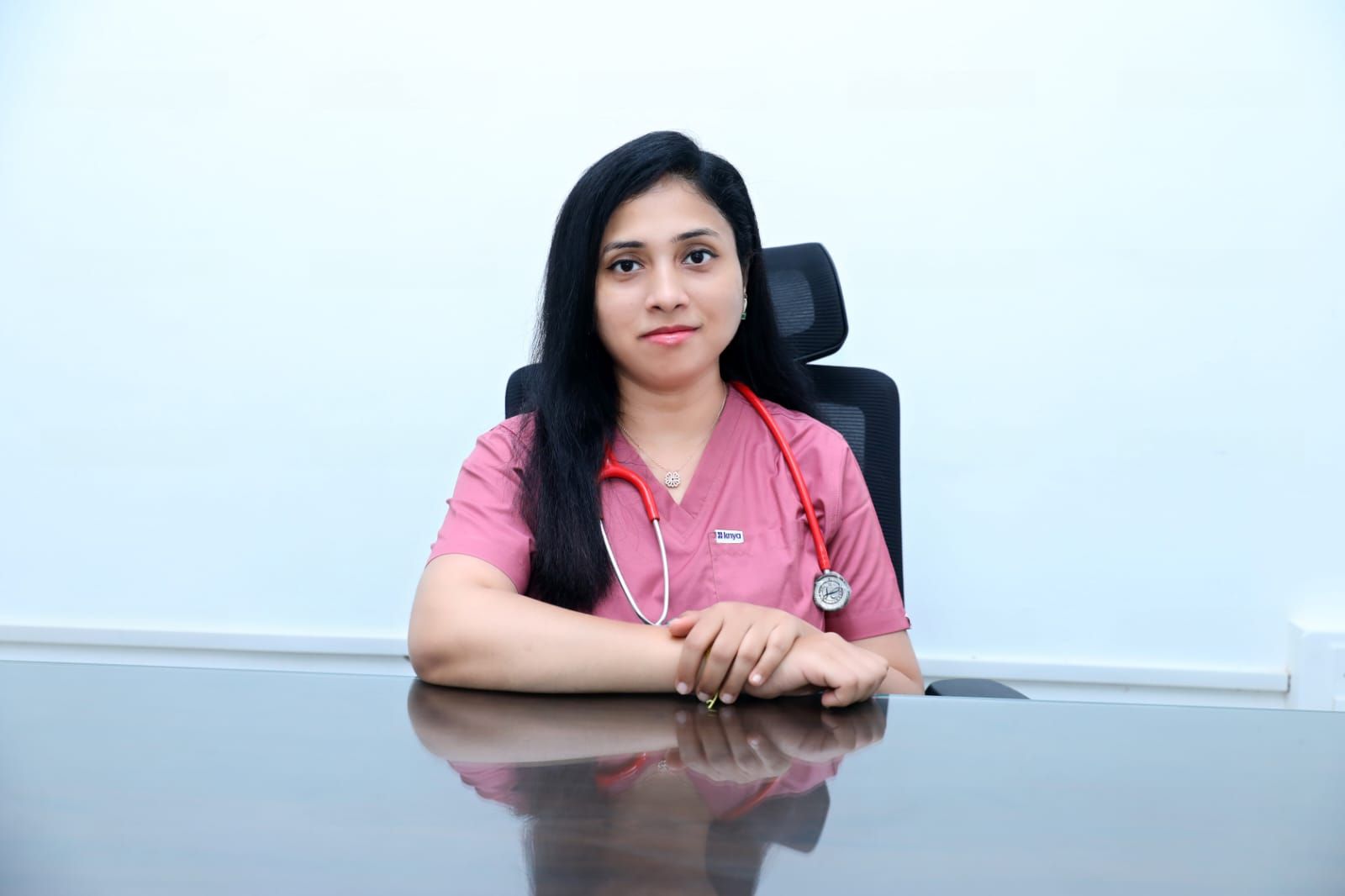 Dr. Swathi Gagannatham at her clinic